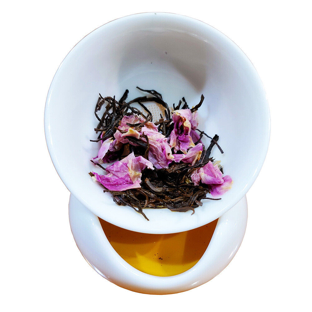 New Rose Tea Jiuqu Red Plum Longjing Heavy Rose Tea High Mountain Tea 10g