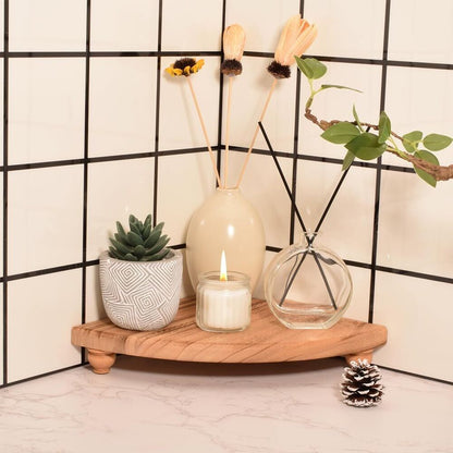 Wooden Soap Stand Farmhouse Riser Decorative Tray Bathroom Countertop Kitchen
