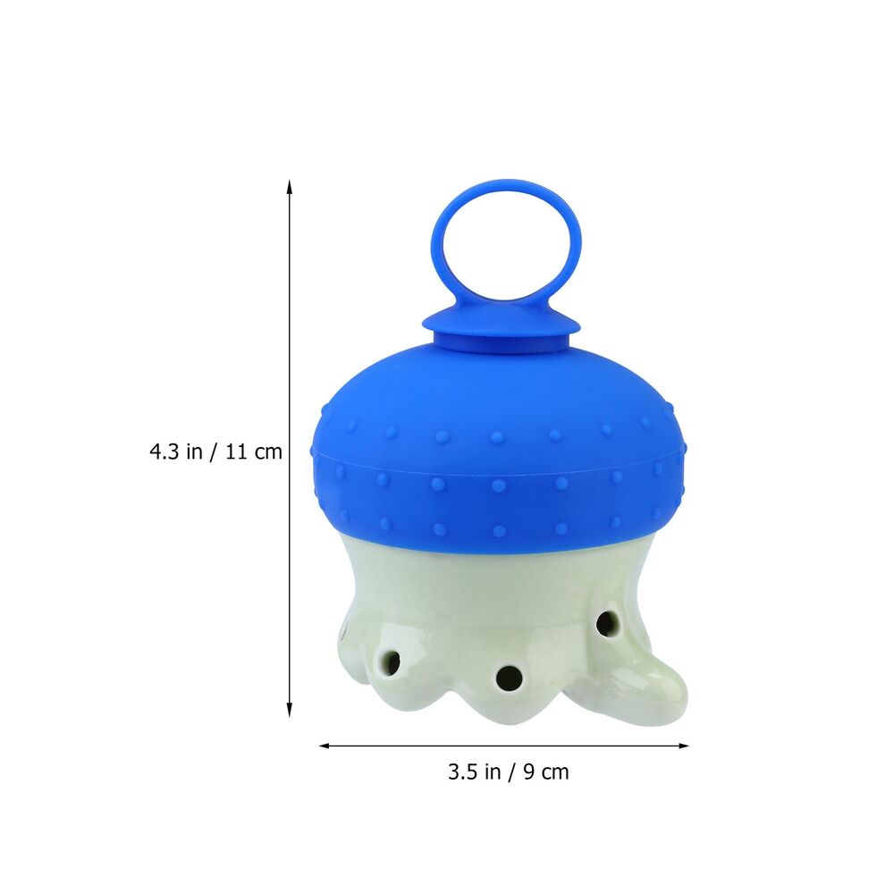 1pc Ceramic Moxibustion Pot Moxa Cup Tool Massage Chinese Mugwort Tools 艾灸艾条艾草