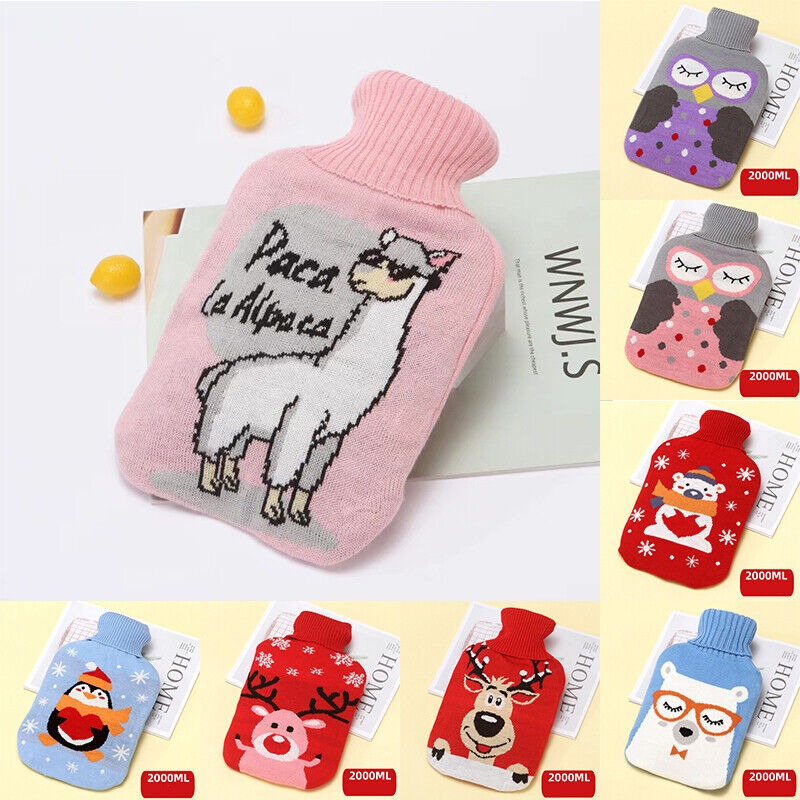 Knitted Hot Water Bag Cover Printed Hot Water Bag Cover Hot Water Bag Cover