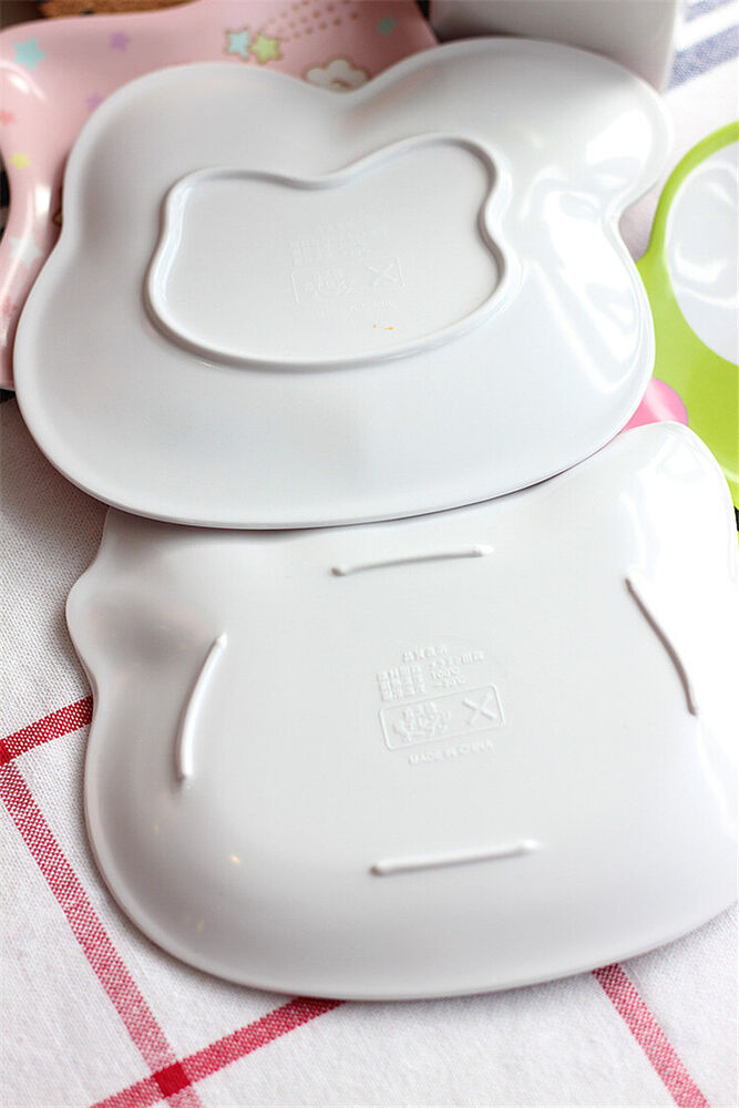 Cute My Melody Hello Kitty Fruit Dishes Kids Snack Dessert Cake Small Tableware