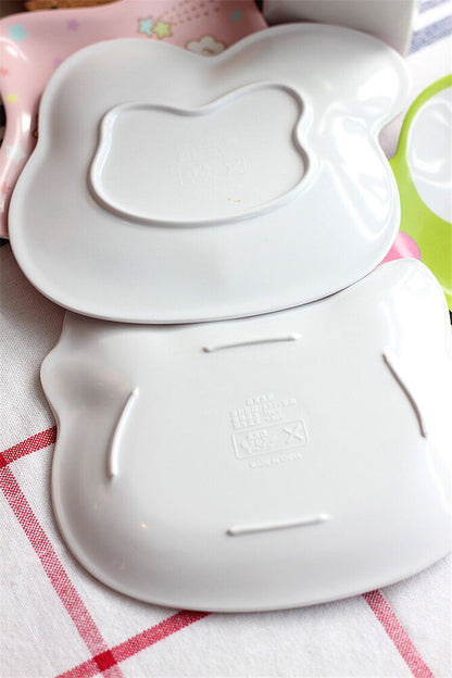 Cute My Melody Hello Kitty Fruit Dishes Kids Snack Dessert Cake Small Tableware