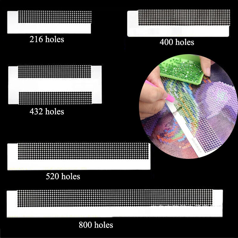 Diamond Embroidery Painting Ruler Metal DIY Mosaic Fix Tool Adjustment Corrector