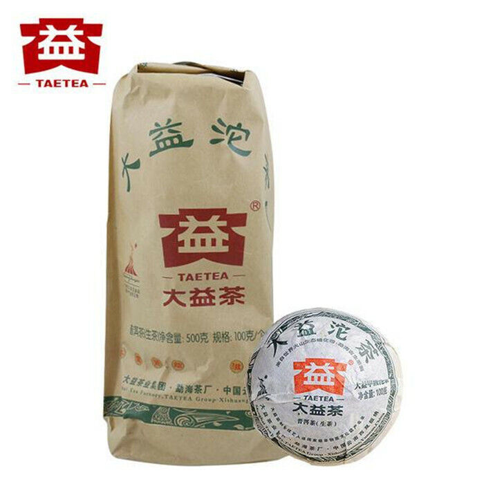 Classic Raw Pu'er Tea Jia Ji Tuo Cha 2010 Menghai Dayi Pu-erh Tea Raw Puer 500g