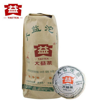Classic Raw Pu'er Tea Jia Ji Tuo Cha 2010 Menghai Dayi Pu-erh Tea Raw Puer 500g