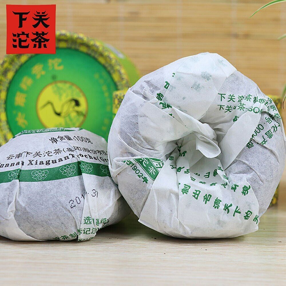 Xia Guan 2011 Tuocha Tea Nannuo Gong Tuo Tribute Tuo Raw Pu Er Tee 100g
