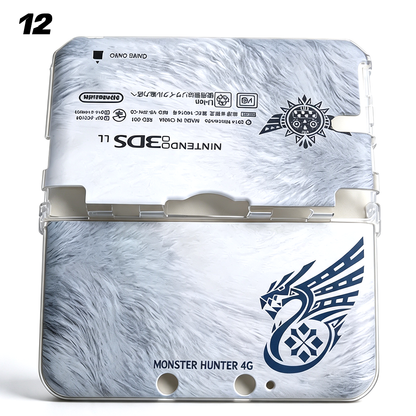 12 Designs Snap on Case Cover Shell For Nintendo Old model 3DS XL/ 3DS LL