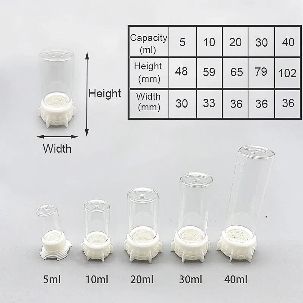 Ant Farm Water Bottle Feeder 3D Acrylic Workshop Insect Drinking Bowl Containers