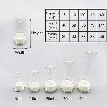 Ant Farm Water Bottle Feeder 3D Acrylic Workshop Insect Drinking Bowl Containers