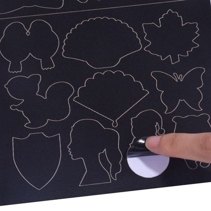 Self Adhesive Patches Various Pattern Repair Washable Stick On Clothing Sticker