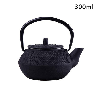 Tea Set 300ml Infuser Mini Cast Iron Kettle Strainer Teapot Tea Sets Drinkware