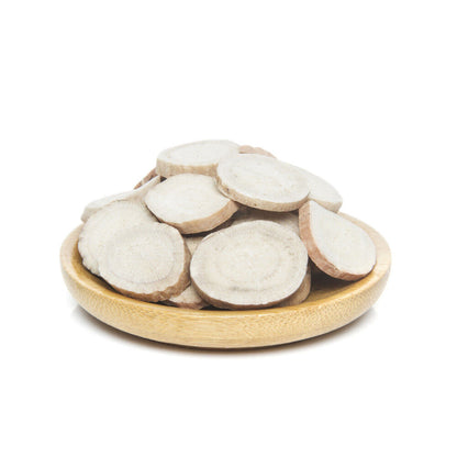 Chinese Herb White Peony Root Paeonia lactiflora Baishao Slices 白芍片 100g-500g