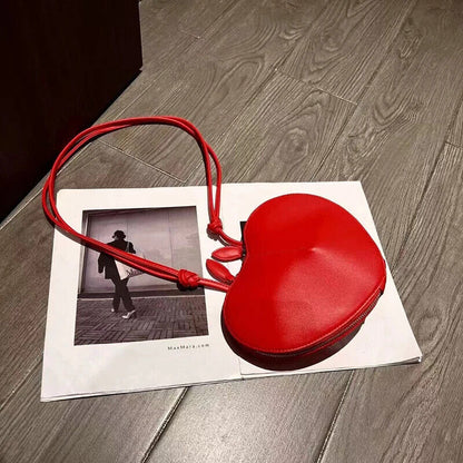Heart Shape HandbagsWomen Purse Lady Small Shoulder Crossbody Bags