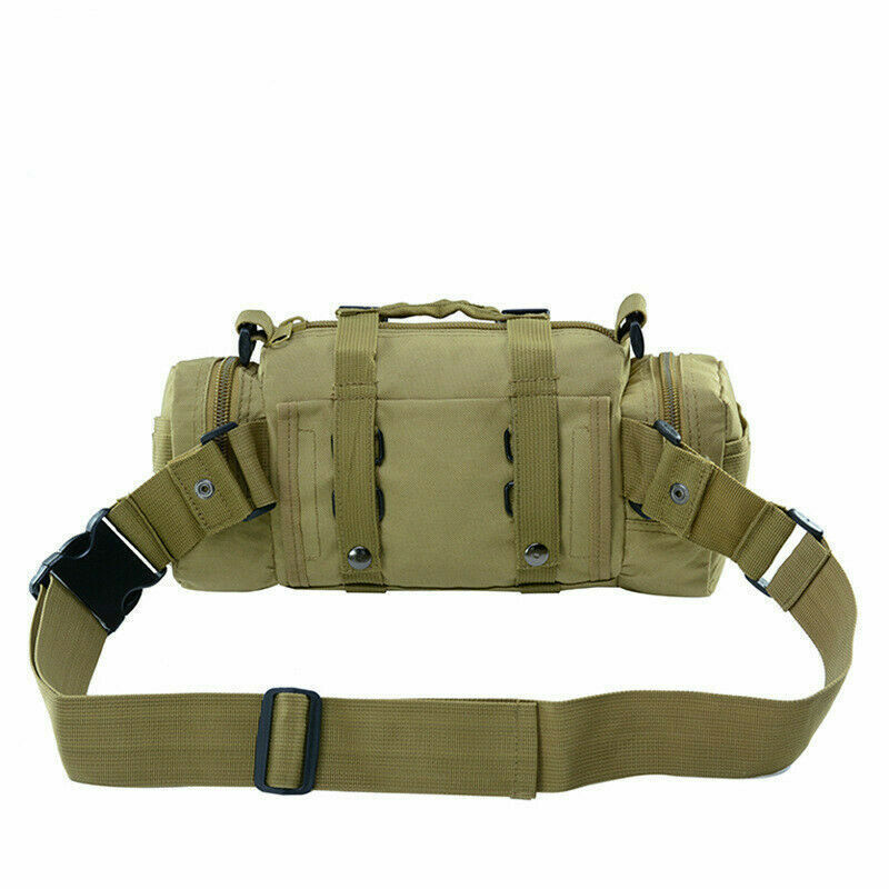 Outdoor Military Tactical Backpack Pack Waist Bag Camping Hiking Pouch Bag
