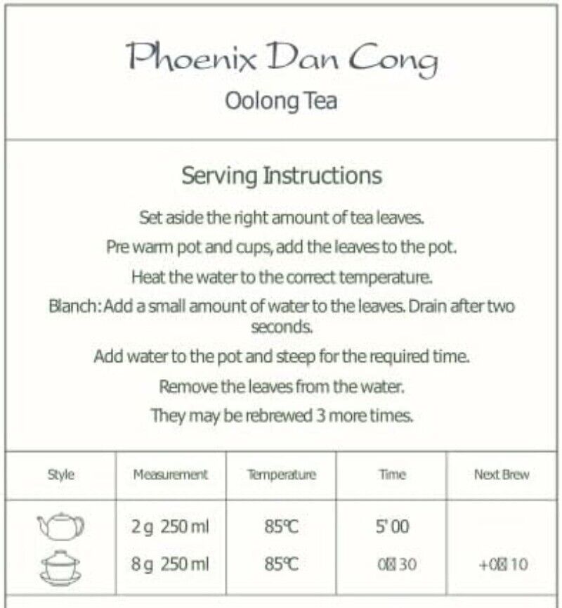 Wen Shan Pouchong Oolong Tea - Bao Zhong Tea Taiwan - Oolong Baozong 100g