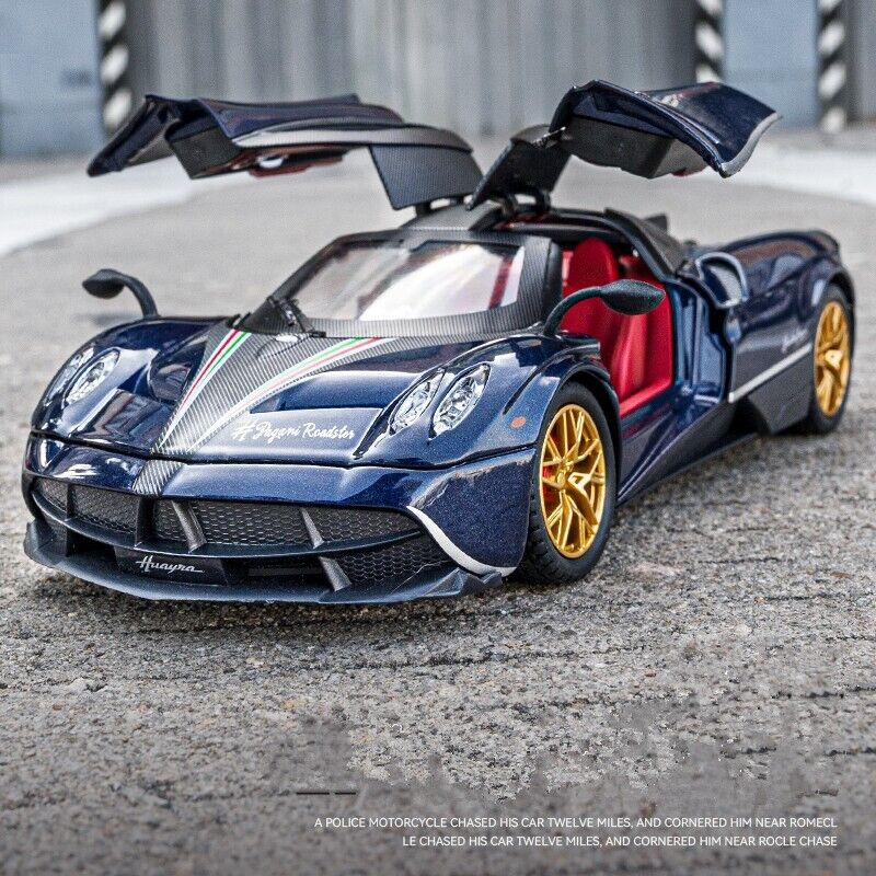 1:32 Pagani Huayra Dinastia Diecast Model Car Collection Toy Vehicle Sound Light