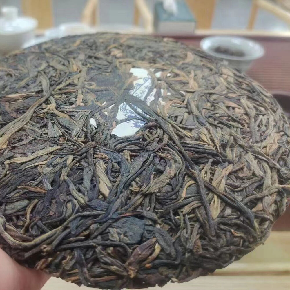 357g Yunnan Old Puerh Raw Tea 2005 Longma Tongqinghao Aged Raw Pu-erh Tea Cake