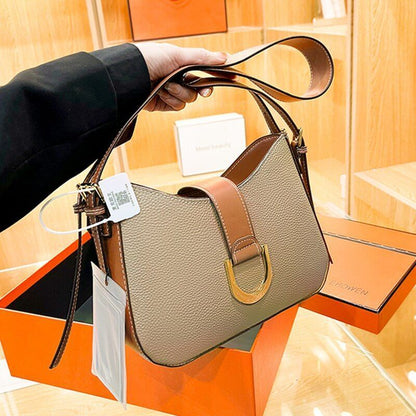 Soft Cow Genuine Leather Bag Handbag Shoulder Purse Fashion Nylon Crossbody Bag
