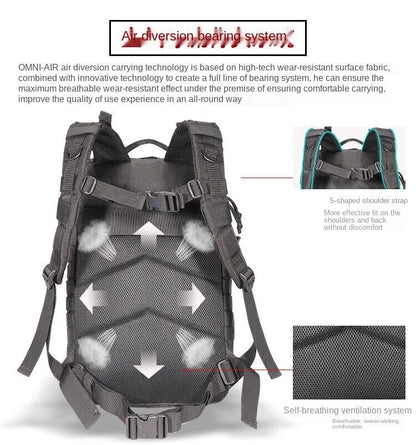 25L/50L Army Military Tactical Backpack Hiking Backpacks Bags Men Backpack