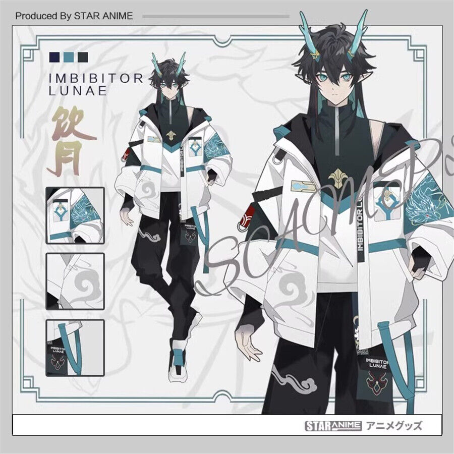 Honkai: Star Rail Imbibitor Lunae Jackets Sweater Pants Hooded Coat Trousers Set