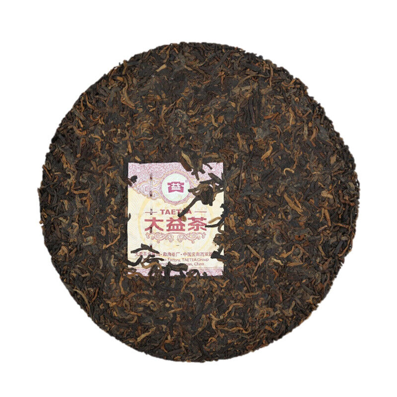 357g TAE TEA 0562 Yr Yunnan Menghai Tea Factory Dayi Puer Ripe Pu-erh Tea
