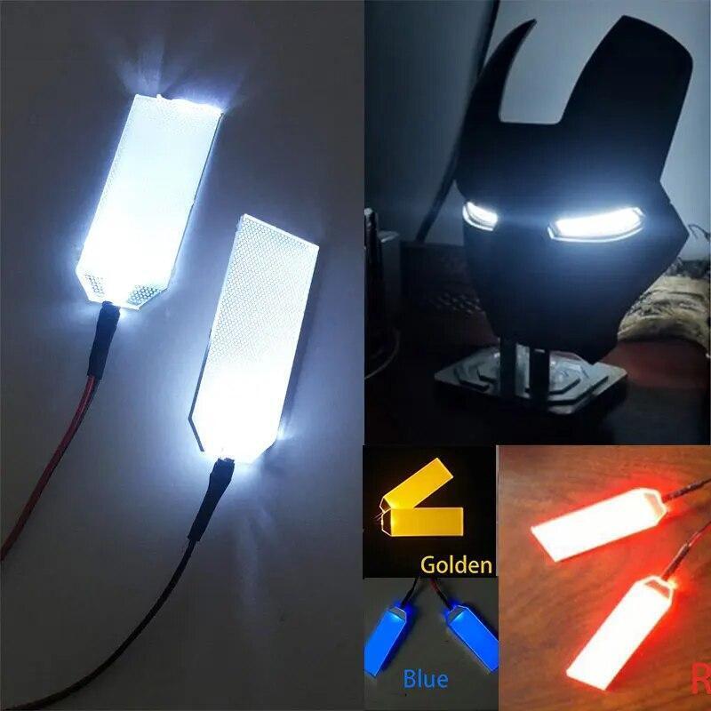 Flexible Bendable DIYLED Eye Light For Helmet Mask Eye Light Cosplay Accessories