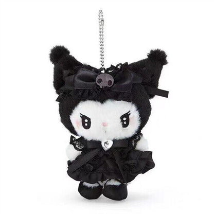 Halloween Demon Kuromi Doll Toy Soft Plush Bag Pendant Keychain For Backpack NEW