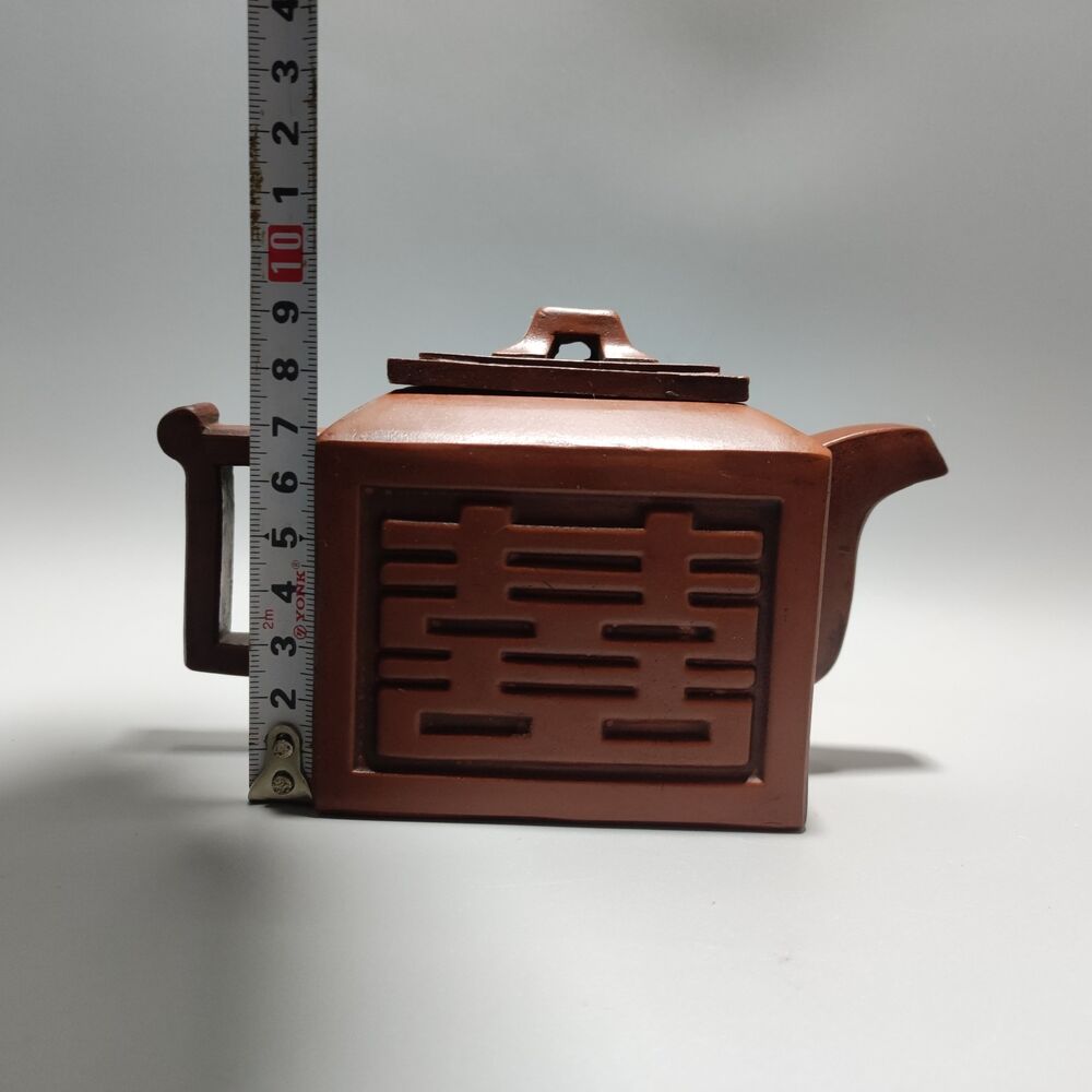 Vintage Chinese Yixing Purple Clay Teapot Zisha Pure Handmade Household Teaware