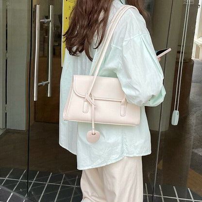 Women Shoulder Bags Summer Female Handbags PU Leather Tassel Bag Ladies