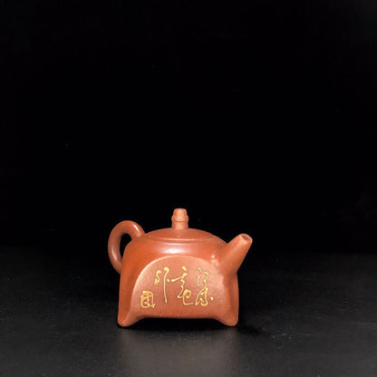 vintage chinese yixing purple clay teapot zisha ceremony teaware collection rare teapot