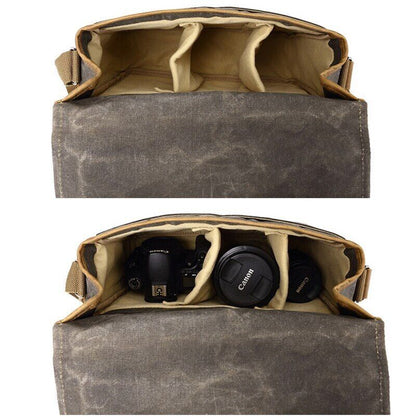 Outdoor Camera Shoulder Bag Men Camera Bags Canvas Crossbody Bag