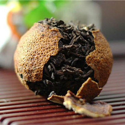 250g Yunnan Ripe Puerh Tea Orange Puer Tea Tangerine Peel Packing Loose Leaf