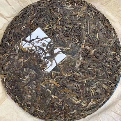 357g Yunnan Raw Puerh Tea 2003 Banzhang Qizi Pu-erh Raw Tea Cake Aged Puer Tea