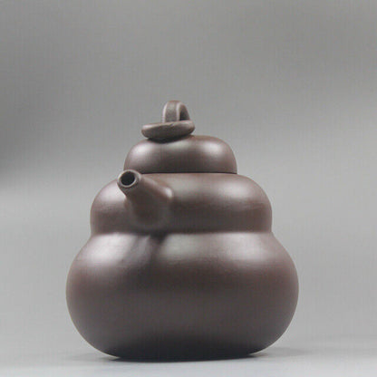 Chinese Yixing Zisha Clay Handmade Exquisite Teapot （曼生葫芦壶）