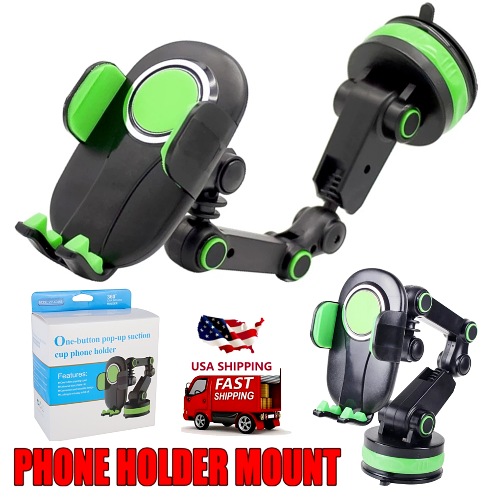 Soporte Sostenedor de Telefono Sujetador para Auto Coche de Brazo Largo Fuerte
