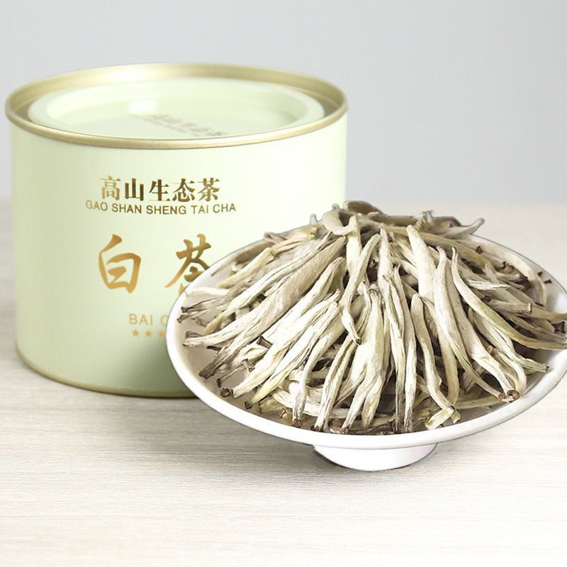 Yunnan White Tea Ancient Tree Single Bud Puerh Tea White Hair Silver Needle 50g