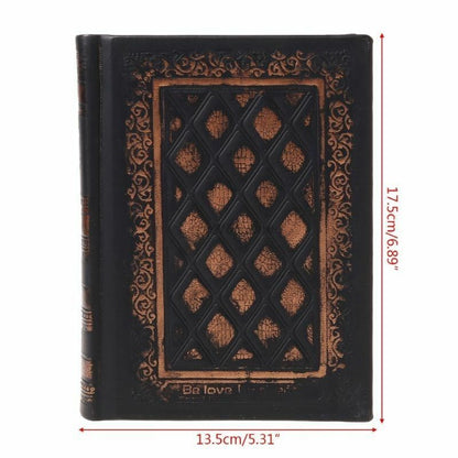 Retro Vintage Journal Diary Notebooks Leather Blank Hard Cover Sketchbooks Paper