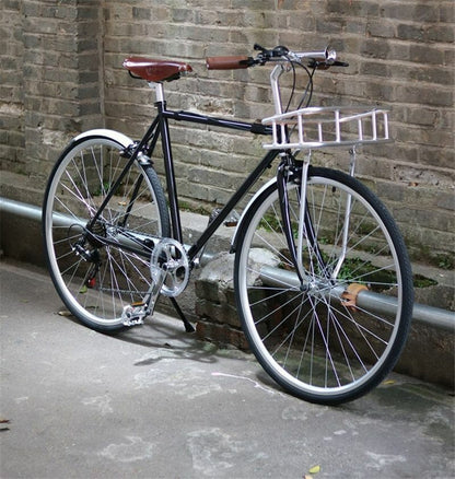 Bicycle Front Rear Fender 700C Road Bike Retro Fixed Gear Parts Aluminum Plastic