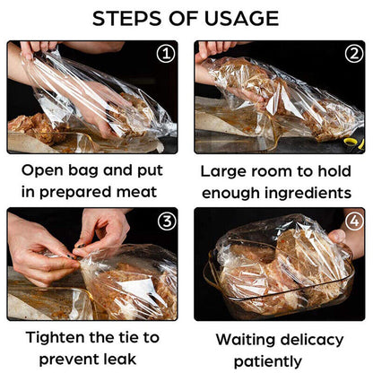 10/20pcs Turkey Bag Oven Roasting Bags Baking Sleeve Turkey Baking Bag for C-ca