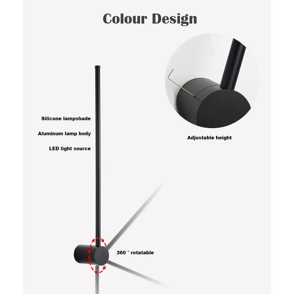 Wall Lamp Metal Minimalist Bedroom Bedside Light Creative LED Strip Linear 40cm