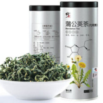 Chinese Dandelion Herbal Tea Natural and Healthy Dandelion Tea 手工炒制叶通婆婆丁茶 蒲公英茶