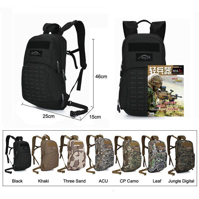 Bckpack Camping Riding Travel Bag Bags Hiking Cycling Outdoor Sports Nylon
