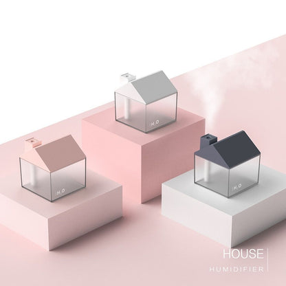 Air Humidifiers 3 In 1 USB House Ultrasonic Mist Maker Aroma Diffusers 250ml ABS