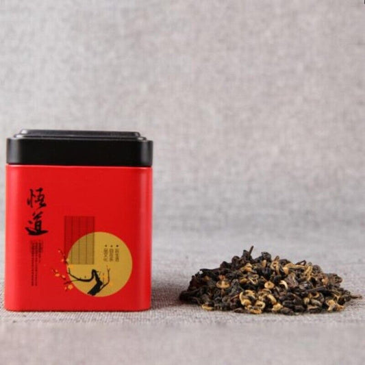 80g/Can Chinese Yunnan Delicious Natural Traditional Aromatic Black Tea