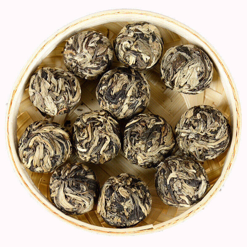 Yunnan Moonlight White Ball Nectar Fragrance Raw Puer Tea Yue Guan Bai Long Zhu