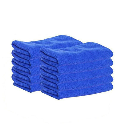 Automotive Soft Car Wash Towel Cloths Microfiber Cleaning Duster Detailing 10Pcs