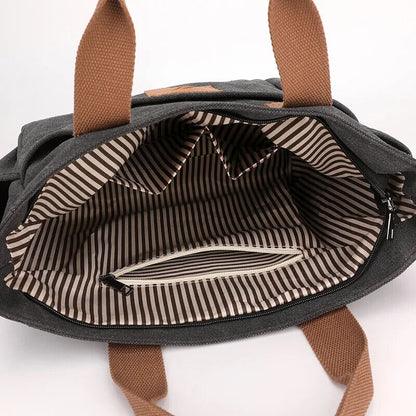 Tote Bag Autumn Thickened Canvas Crossbody Bag Women Shoulder Bag Handbag