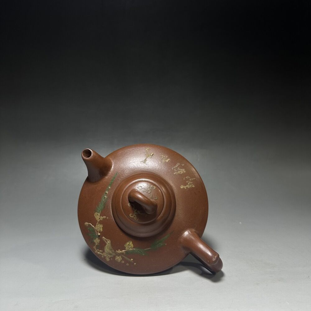 vintage chinese yixing purple clay teapot zisha ceremony teaware collection rare