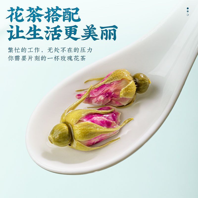 250g Rose Tea Pingyin Rose Sulfur-Free Large Red Rose Dried Rose Health Care