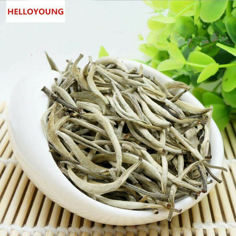 Silver Needle Tea Loose Leaf Tea 100g Premium White Tea Anti-old Healthy Drink